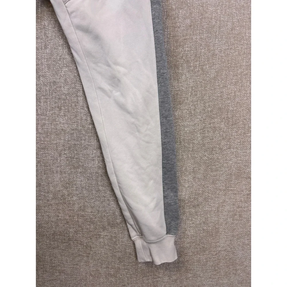 Nike Mens Tech Fleece Joggers Cream Black Grey Colorblock Sweatpants Small